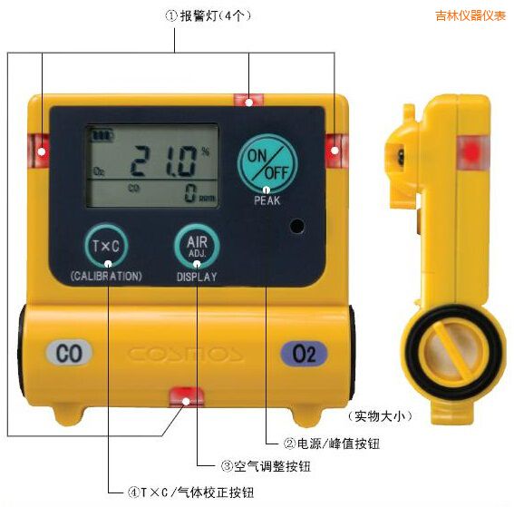 吉林復(fù)合型氣體檢測器